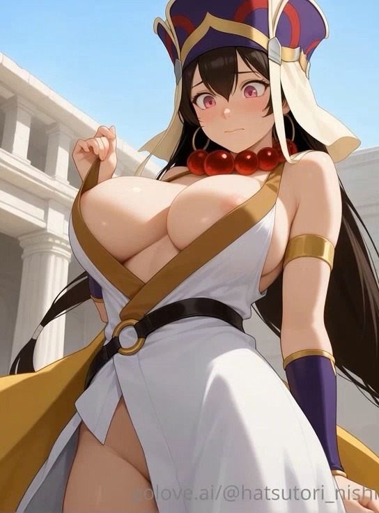 AI-generated adult fantasy anime character